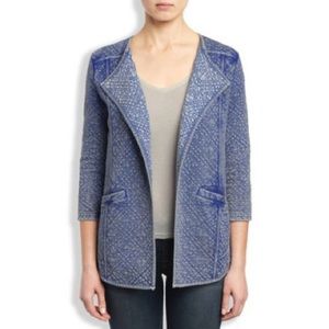 Lucky Brand Quilted Moto Jacket Size XS